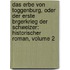 Das Erbe Von Toggenburg, Oder Der Erste Brgerkrieg Der Schweizer: Historischer Roman, Volume 2