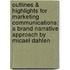 Outlines & Highlights for Marketing Communications: A Brand Narrative Approach by Micael Dahlen