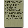 Ausf Hrliche Erl Uterung Der Pandecten Nach Hellfeld: Ein Commentar F R Meine Zuh Rer, Volume 30 door Johann August Hellfeld