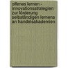 Offenes Lernen - Innovationsstrategien zur Förderung selbständigen Lernens an Handelsakademien by Cornelia Hausner-Ghazal