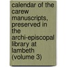 Calendar of the Carew Manuscripts, Preserved in the Archi-Episcopal Library at Lambeth (Volume 3) door Lambeth Palace Library