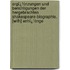 Ergï¿½Nzungen Und Berichtigungen Der Hergebrachten Shakespeare-Biographie. [With] Anhï¿½Nge