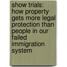 Show Trials: How Property Gets More Legal Protection Than People In Our Failed Immigration System door Peter Afrasiabi