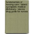 Fundamentals Of Nursing Care / Tabers Cyclopedic Medical Dictionary / Daviss Drug Guide For Nurses