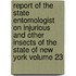Report of the State Entomologist on Injurious and Other Insects of the State of New York Volume 23