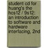 Student Cd For Huang's The Hcs12 / 9S12: An Introduction To Software And Hardware Interfacing, 2Nd