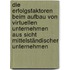 Die Erfolgsfaktoren Beim Aufbau Von Virtuellen Unternehmen Aus Sicht Mittelständischer Unternehmen