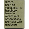Dreer's Open-Air Vegetables; A Handbook Based on Recent Field Observations and Talks with Gardeners door Henry A. Dreer