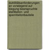 Duktilitätsanforderungen an vorwiegend auf Biegung beanspruchte Stahlbeton- und Spannbetonbauteile by Jochen Kliver