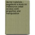Dental Materials - Pageburst E-Book on Vitalsource (Retail Access Card): Properties and Manipulation