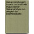 Diskurshandlungen: Theorie Und Methode Linguistischer Diskursanalyse Am Beispiel Der Bioethikdebatte