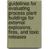 Guidelines For Evaluating Process Plant Buildings For External Explosions, Fires, And Toxic Releases