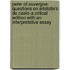 Peter of Auvergne: Questions on Aristotle's de Caelo-A Critical Edition with an Interpretative Essay