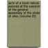 Acts Of A Local Nature Passed At The Session Of The General Assembly Of The State Of Ohio (Volume 23)