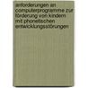 Anforderungen an Computerprogramme zur Förderung von Kindern mit phonetischen Entwicklungsstörungen door Katrin Niemann