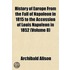 History of Europe from the Fall of Napoleon in 1815 to the Accession of Louis Napoleon in 1852; Index