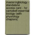 MasteringBiology - Standalone Access Card - for Campbell Essential Biology (with Physiology Chapters)
