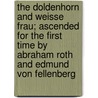 The Doldenhorn And Weisse Frau; Ascended For The First Time By Abraham Roth And Edmund Von Fellenberg door Abraham Roth