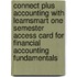 Connect Plus Accounting With Learnsmart One Semester Access Card For Financial Accounting Fundamentals