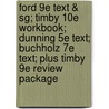 Ford 9e Text & Sg; Timby 10e Workbook; Dunning 5e Text; Buchholz 7e Text; Plus Timby 9e Review Package door Lippincott Williams
