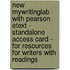 New MyWritingLab with Pearson Etext - Standalone Access Card - for Resources for Writers with Readings