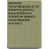 Personal Remembrances of Sir Frederick Pollock; Second Baronet, Sometime Queen's Remembrancer Volume 2