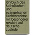 Lehrbuch Des Katholischen Und Evangelischen Kirchenrechts: Mit Besonderer Rcksicht Auf Deutsche Zustnde
