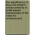 The Significance Of Locus-Of-Esteem Enhancements In Pride-Based Assessment Of The Need For Achievement.