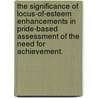 The Significance Of Locus-Of-Esteem Enhancements In Pride-Based Assessment Of The Need For Achievement. door Jonathan N. Metzler