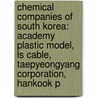 Chemical Companies Of South Korea: Academy Plastic Model, Ls Cable, Taepyeongyang Corporation, Hankook P by Books Llc