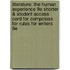 Literature: The Human Experience 9E Shorter & Student Access Card For Compclass For Rules For Writers 6E