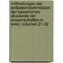Mittheilungen Der Erdbebencommission Der Kaiserlichen Akademie Der Wissenschaften in Wien, Volumes 21-32