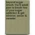 Beyond Sugar Shock: The 6-Week Plan to Break Free of Your Sugar Addiction & Get Slimmer, Sexier & Sweeter
