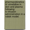 Pharmacokinetics Of Cimetidine In Skin And Plasma Following Iv-Infusion Administration In A Rabbit Model. by Sapna Kapadia