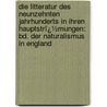 Die Litteratur Des Neunzehnten Jahrhunderts in Ihren Hauptstrï¿½Mungen: Bd. Der Naturalismus in England door Georg Morris Cohen Brandes