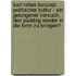 Karl Rohes Konzept Politischer Kultur - Ein Gelungener Versuch, Den Pudding Wieder In Die Form Zu Bringen?