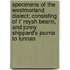 Specimens of the Westmorland Dialect; Consisting of T' Reysh Bearin, and Jonny Shippard's Journa to Lunnan