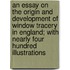 An Essay on the Origin and Development of Window Tracery in England; With Nearly Four Hundred Illustrations