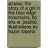 Azalea; The Story of a Girl in the Blue Ridge Mountains, by Elia W. Peattie; Illustrations by Hazel Roberts