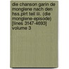 Die Chanson Garin De Monglene Nach Den Hss.plrt Teil Iii. (die Monglene-episode) [lines 3147-4693] Volume 3 door Menn Hermann