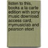 Listen To This, Books A La Carte Edition With Sony Music Download Access Card, Mymusiclab And Pearson Etext