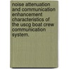 Noise Attenuation And Communication Enhancement Characteristics Of The Uscg Boat Crew Communication System. by Jeffrey S. Clark