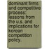 Dominant Firms And Competitive Process: Lessons From The U.S. And Implications For Korean Competition Policy.