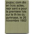 Joujou; Com Die En Trois Actes, Repr Sent E Pour La Premiere Fois Sur Le Th Tre Du Gymnase, Le 26 Novembre 1902