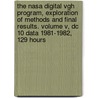 The Nasa Digital Vgh Program, Exploration Of Methods And Final Results. Volume V, Dc 10 Data 1981-1982, 129 Hours door United States Government