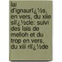 Lai D'Ignaurï¿½S, En Vers, Du Xiie Siï¿½Cle: Suivi Des Lais De Melioh Et Du Trop En Vers, Du Xiii Riï¿½De