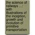 the Science of Railways ...: with Illustrations of the Inception, Growth and Evolution of Primitive Transportation