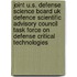 Joint U.s. Defense Science Board Uk Defence Scientific Advisory Council Task Force On Defense Critical Technologies