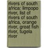 Rivers Of South Africa: Limpopo River, List Of Rivers Of South Africa, Orange River, Great Fish River, Tugela River