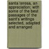 Santa Teresa, an Appreciation; With Some of the Best Passages of the Saint's Writings Selected, Adapted and Arranged